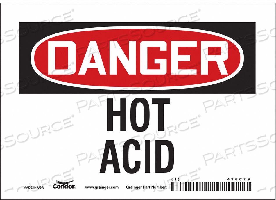 OEM#: 476C29ХИМИЧЕСКИЙ ЗНАК 7 Ш 5 В 0,004 ТОЛЩИНА от Condor