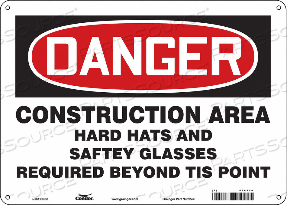 OEM#: 476J50ЗНАК БЕЗОПАСНОСТИ 14 Ш 10 В 0,032 ТОЛЩИНА от Condor