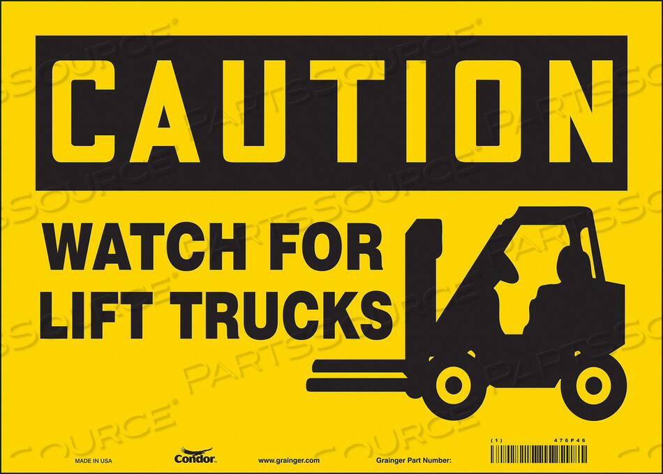 OEM#: 476P46J6972 ЗНАК БЕЗОПАСНОСТИ 14 Ш 10 В 0,004 ТОЛЩИНА от Condor