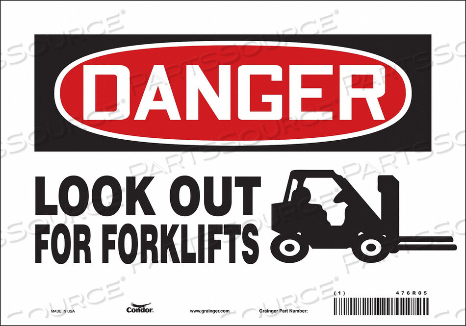 OEM#: 476R05ЗНАК БЕЗОПАСНОСТИ 10 Ш 7 В 0,004 ТОЛЩИНА от Condor