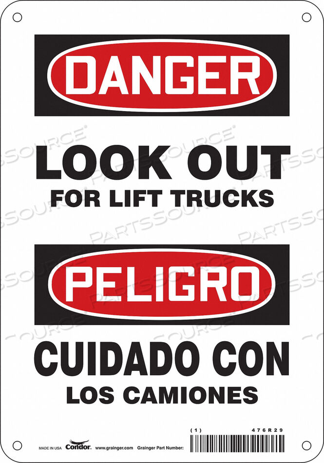 OEM#: 476R29ЗНАК БЕЗОПАСНОСТИ 7 Ш 10 В 0,055 ТОЛЩИНА от Condor