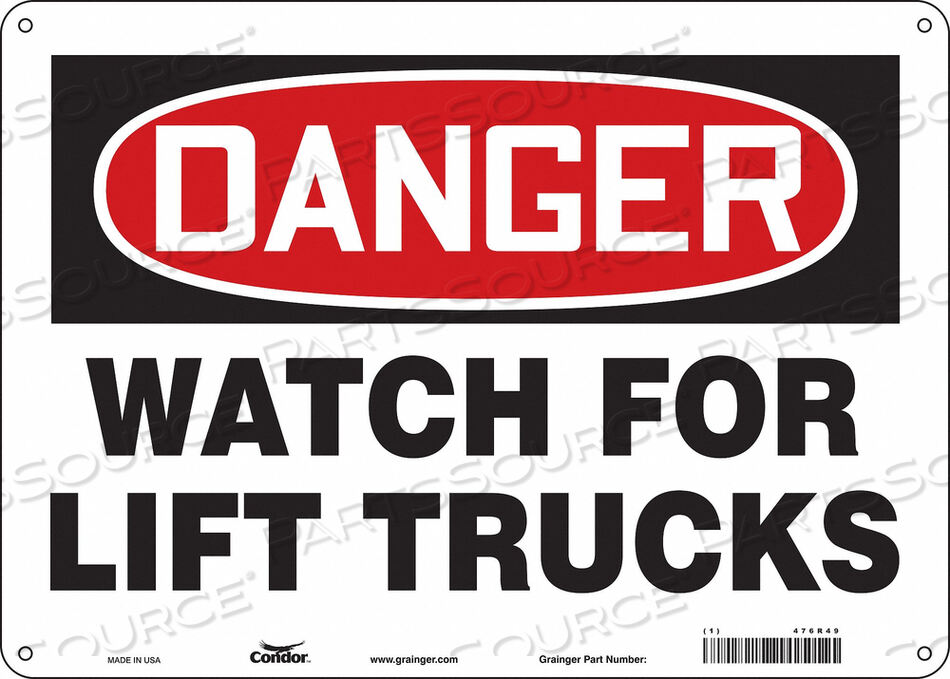 OEM#: 476R49ЗНАК БЕЗОПАСНОСТИ 14 Ш 10 В 0,055 ТОЛЩИНА от Condor