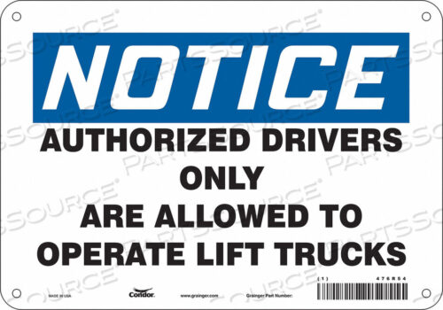 OEM#: 476R54ЗНАК БЕЗОПАСНОСТИ 10 Ш 7 В 0,055 ТОЛЩИНА от Condor