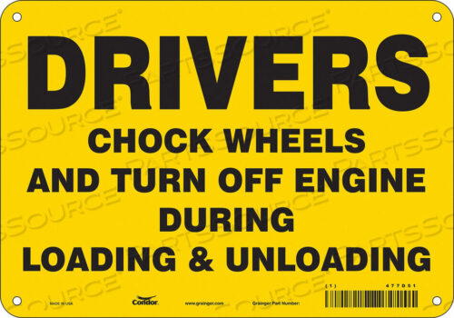 OEM#: 477D51ЗНАК БЕЗОПАСНОСТИ 10 ШX7 В 0,004 ТОЛЩИНА от Condor