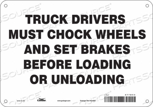 OEM#: 477D53ЗНАК БЕЗОПАСНОСТИ 10 ШX7 В 0,032 ТОЛЩИНА от Condor