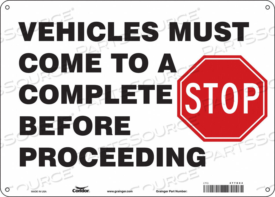 OEM#: 477G84ЗНАК БЕЗОПАСНОСТИ 14 ШX10 В 0,004 ТОЛЩИНА от Condor