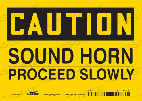 OEM#: 477H38ЗНАК БЕЗОПАСНОСТИ 7 ШX5 В 0,004 ТОЛЩИНА от Condor