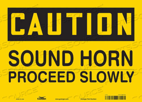 OEM#: 477H40ЗНАК БЕЗОПАСНОСТИ 14 ШX10 В 0,004 ТОЛЩИНА от Condor