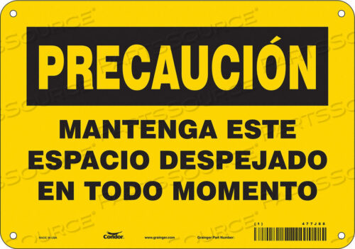 OEM#: 477J88ЗНАК БЕЗОПАСНОСТИ 10 Ш 7 В 0,032 ТОЛЩИНА от Condor