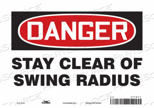 OEM#: 477K71ЗНАК БЕЗОПАСНОСТИ 10 Ш 7 В 0,004 ТОЛЩИНА от Condor