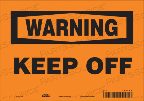 OEM#: 477L28ЗНАК БЕЗОПАСНОСТИ 10 Ш 7 В 0,004 ТОЛЩИНА от Condor