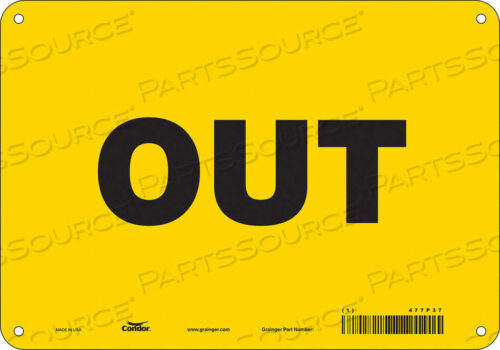 OEM#: 477P37ЗНАК ДОРОЖНЫЙ 10 Ш 7 В 0,055 ТОЛЩИНА от Condor