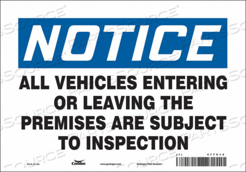 OEM#: 477V14ЗНАК ДОРОЖНЫЙ 10 Ш 7 В 0,004 ТОЛЩИНА от Condor