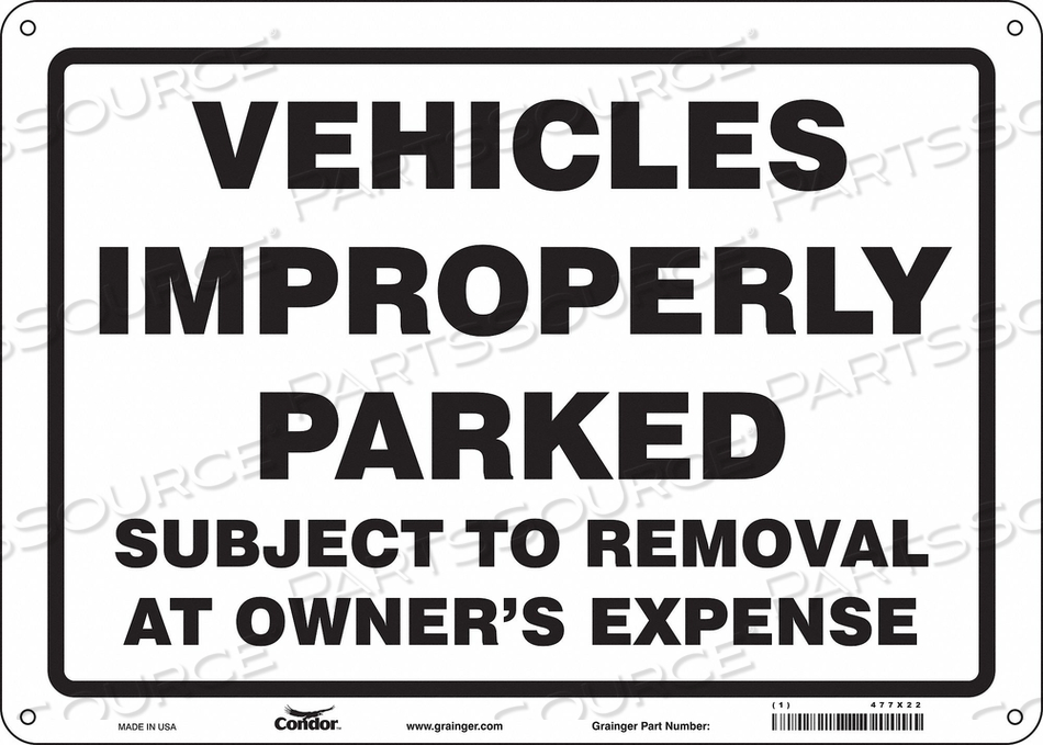 OEM#: 477X22ЗНАК ДОРОЖНЫЙ 14 Ш 10 В 0,032 ТОЛЩИНА от Condor