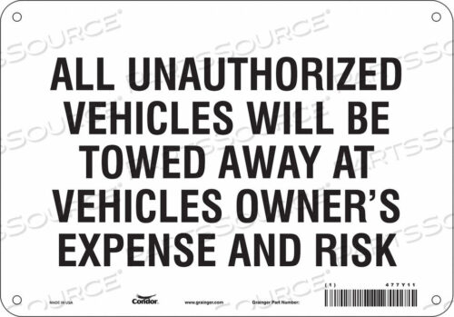 OEM#: 477Y11ЗНАК ДОРОЖНЫЙ 10 Ш 7 В 0,055 ТОЛЩИНА от Condor