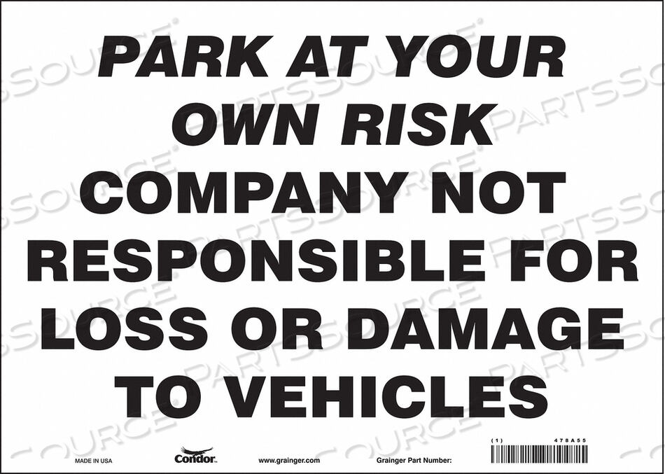 OEM#: 478A55ЗНАК ДОРОЖНЫЙ 14 Ш 10 В 0,004 ТОЛЩИНА от Condor