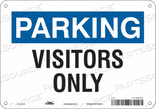OEM#: 478D06SAFETY SIGN 10 WX7 H 0.032 THICKNESS by Condor