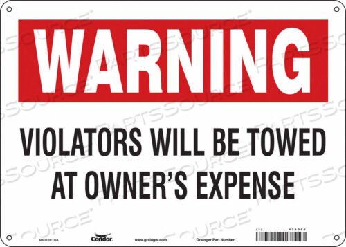 OEM#: 478D90ЗНАК БЕЗОПАСНОСТИ 14 ШX10 В 0,032 ТОЛЩИНА от Condor