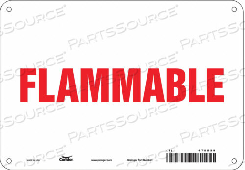 OEM#: 478D99ЗНАК ОПАСНОСТИ 10 ШX7 В 0,032 ТОЛЩИНА от Condor