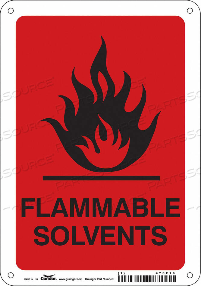 OEM#: 478F19ЗНАК ОПАСНОСТИ 7 ШX10 В 0,032 ТОЛЩИНА от Condor