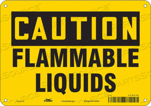 OEM#: 478F38DANGER SIGN 10 W X 7 H 0.032 THICK by Condor