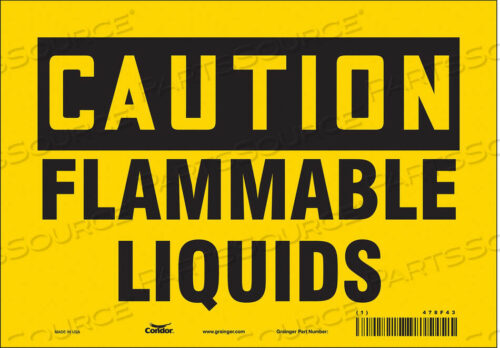 OEM#: 478F43ЗНАК ОПАСНОСТИ 10 ШX7 В 0,004 ТОЛЩИНА от Condor