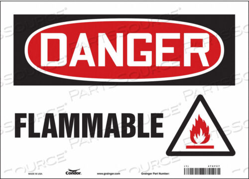 OEM#: 478F57ЗНАК ОПАСНОСТИ 14 ШX10 В 0,004 ТОЛЩИНА от Condor