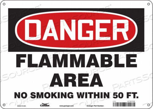 OEM#: 478F66ЗНАК ОПАСНОСТИ 14 ШX10 В 0,032 ТОЛЩИНА от Condor