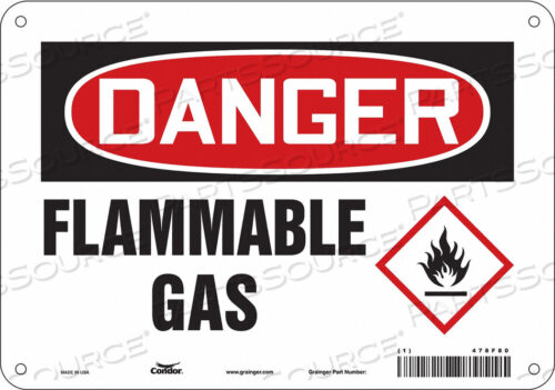 OEM#: 478F80ЗНАК ОПАСНОСТИ 10 ШX7 В 0,032 ТОЛЩИНА от Condor