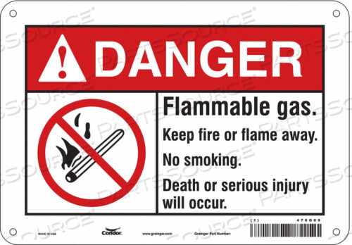 OEM#: 478G09ЗНАК ОПАСНОСТИ 10 ШX7 В 0,032 ТОЛЩИНА от Condor