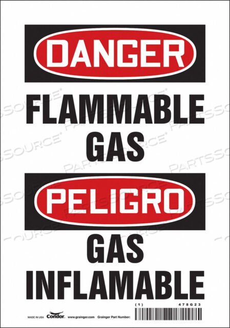 OEM#: 478G23ЗНАК ОПАСНОСТИ 7 ШX10 В 0,004 ТОЛЩИНА от Condor