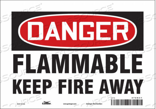 OEM#: 478G31ЗНАК ОПАСНОСТИ 10 ШX7 В 0,004 ТОЛЩИНА от Condor