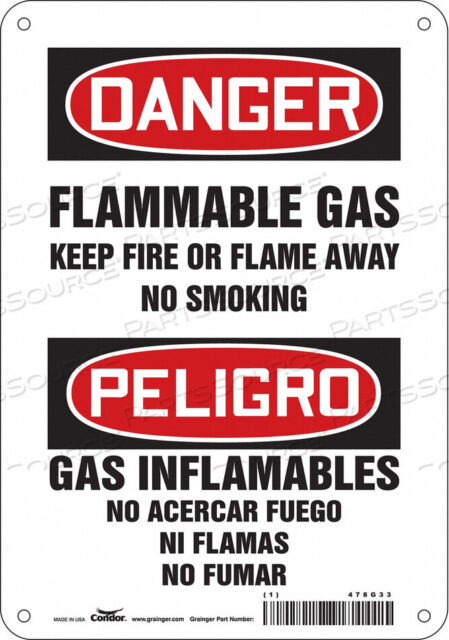 OEM#: 478G33ЗНАК ОПАСНОСТИ 7 ШX10 В 0,032 ТОЛЩИНА от Condor