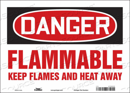 OEM#: 478G45ЗНАК ОПАСНОСТИ 14 ШX10 В 0,004 ТОЛЩИНА от Condor