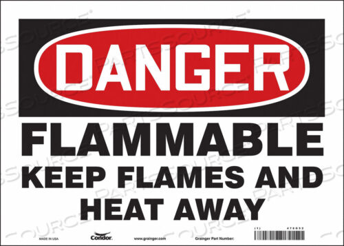 OEM#: 478G52ЗНАК ОПАСНОСТИ 14 ШX10 В 0,004 ТОЛЩИНА от Condor