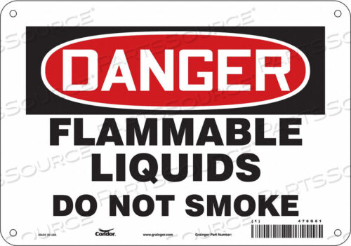 OEM#: 478G61ЗНАК ОПАСНОСТИ 10 ШX7 В 0,032 ТОЛЩИНА от Condor