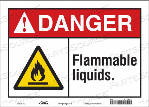 OEM#: 478G86ЗНАК ОПАСНОСТИ 14 ШX10 В 0,004 ТОЛЩИНА от Condor