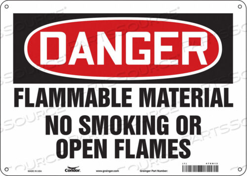 OEM#: 478H13ЗНАК ОПАСНОСТИ 14 ШX10 В 0,055 ТОЛЩИНА от Condor