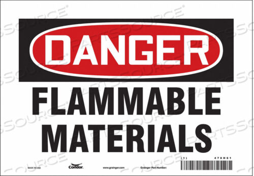 OEM#: 478H61J6928 ЗНАК ОПАСНОСТИ 10 ШX7 В 0,004 ТОЛЩИНА от Condor