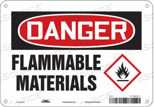 OEM#: 478H67ЗНАК ОПАСНОСТИ 10 ШX7 В 0,055 ТОЛЩИНА от Condor