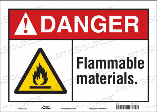 OEM#: 478H91ЗНАК ОПАСНОСТИ 14 ШX10 В 0,004 ТОЛЩИНА от Condor