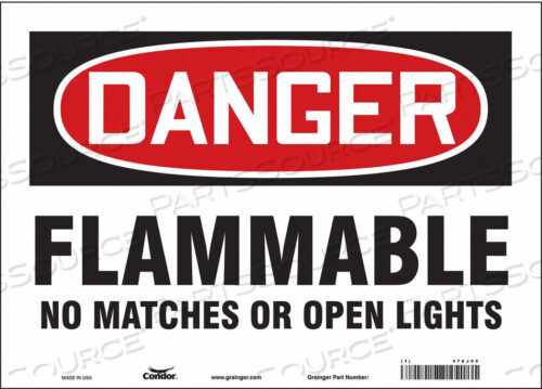 OEM#: 478J09ЗНАК ОПАСНОСТИ 14 ШX10 В 0,004 ТОЛЩИНА от Condor