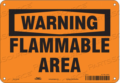 OEM#: 478J55ЗНАК ОПАСНОСТИ 10 ШX7 В 0,032 ТОЛЩИНА от Condor