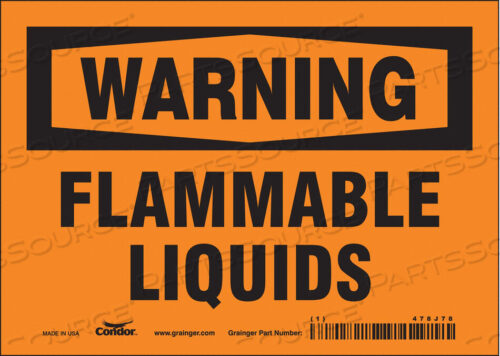 OEM#: 478J78DANGER SIGN 7 WX5 H 0.004 THICKNESS by Condor