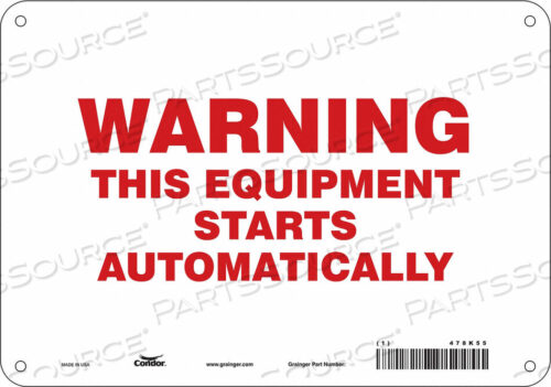 OEM#: 478K55ЗНАК БЕЗОПАСНОСТИ 10 ШX7 В 0,032 ТОЛЩИНА от Condor