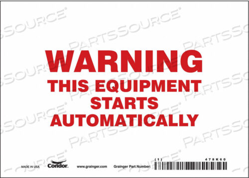 OEM#: 478K60ЗНАК БЕЗОПАСНОСТИ 7 ШX5 В 0,004 ТОЛЩИНА от Condor