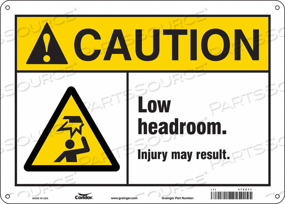 OEM#: 478Z71ЗНАК БЕЗОПАСНОСТИ 14 ШX10 В 0,055 ТОЛЩИНА от Condor