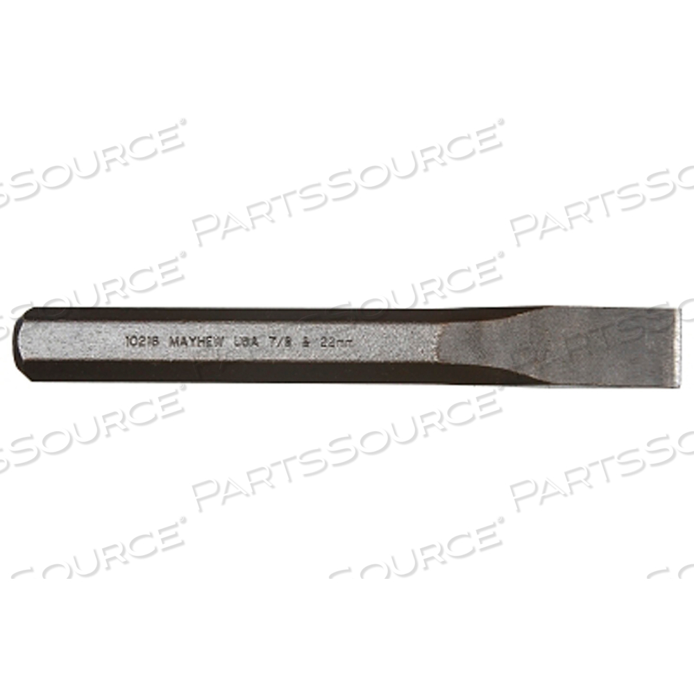 OEM#: 10216ЗУБИЛА С ХОЛОДНЫМ КАЧАНИЕМ, ДЛИНА 7 1/2 ДЮЙМА, ШИРИНА НАРЕЗКИ 7/8 ДЮЙМА, ЧЕРНАЯ ОКСИДНАЯ ПОКРЫТИЕ, 6 ШТ. В КОРОБКЕ от Mayhew
