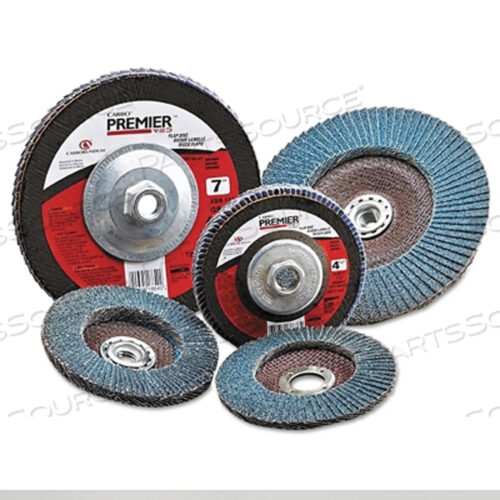 OEM#: 05539564063КРЕСТОВЫЕ ДИСКИ ИЗ КОРОНА АЛЮМИНИЯ ИЗ КРАСНОГО ЦИРКОНИЯ PREMIER, ТИП 27, 4 1/2, ЗЕРНИСТОСТЬ 80, ОПРАВКА 5/8 ДЮЙМА от Norton | Saint-Gobain Abrasives