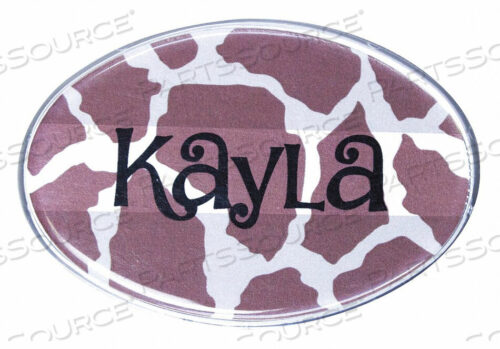 OEM#: 905821BADGE GIRAFFE BLANK LEGEND PK10 от Mighty Badge